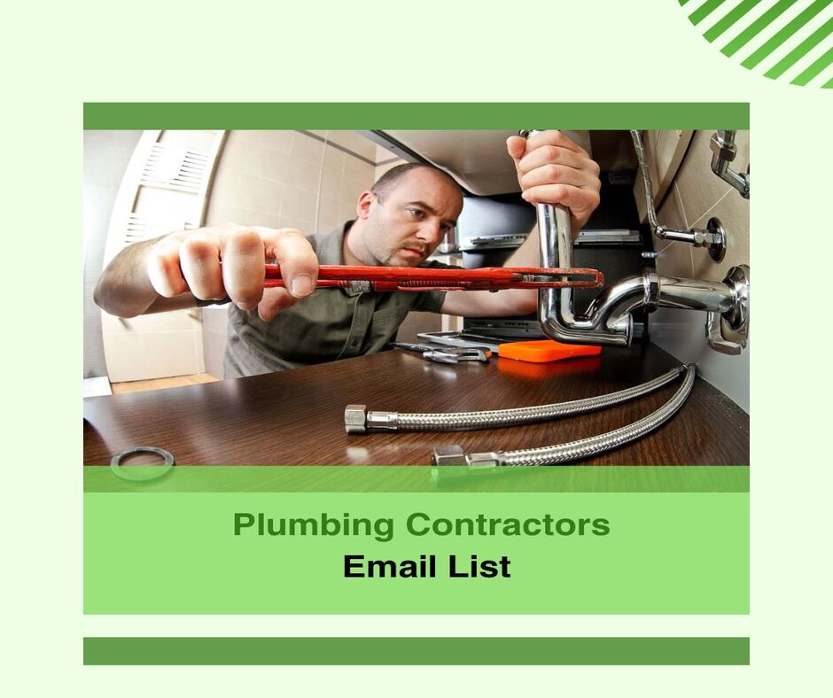 Plumbing Contractors Email List | Plumbers Database USA