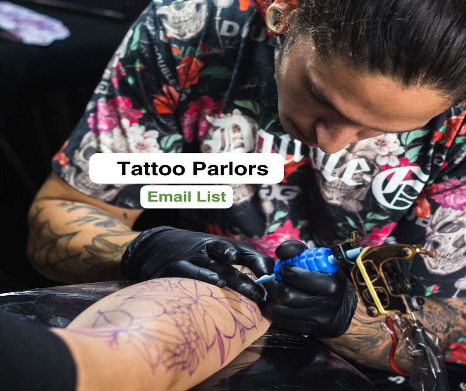 Tattoo Parlors Email List | Email Marketing for Tattoo Shops